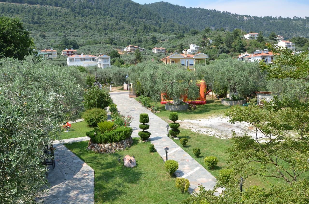 Hotel Maria Chrysi Ammoudia Bagian luar foto